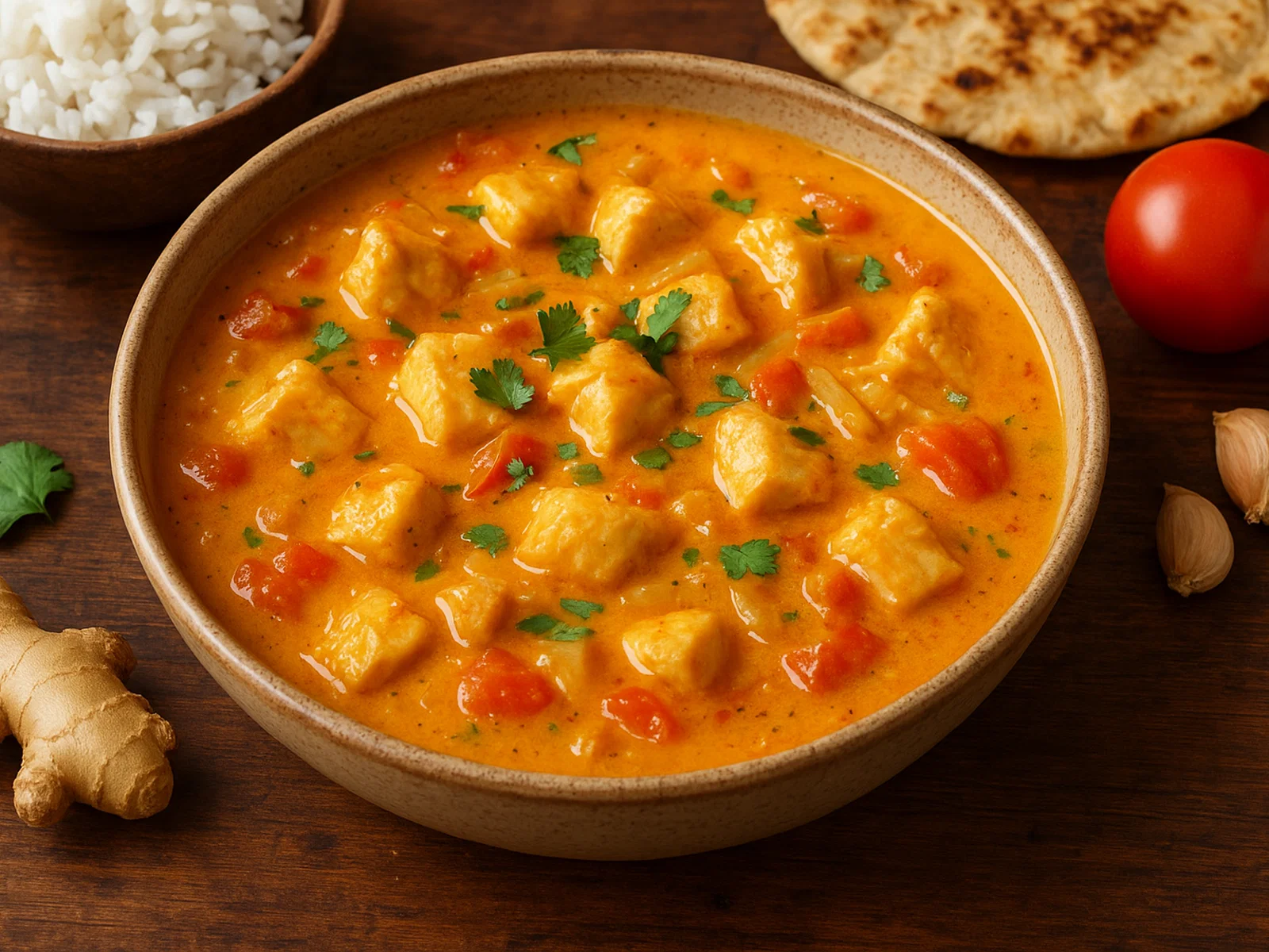 Kokosnuss-Fisch-Curry