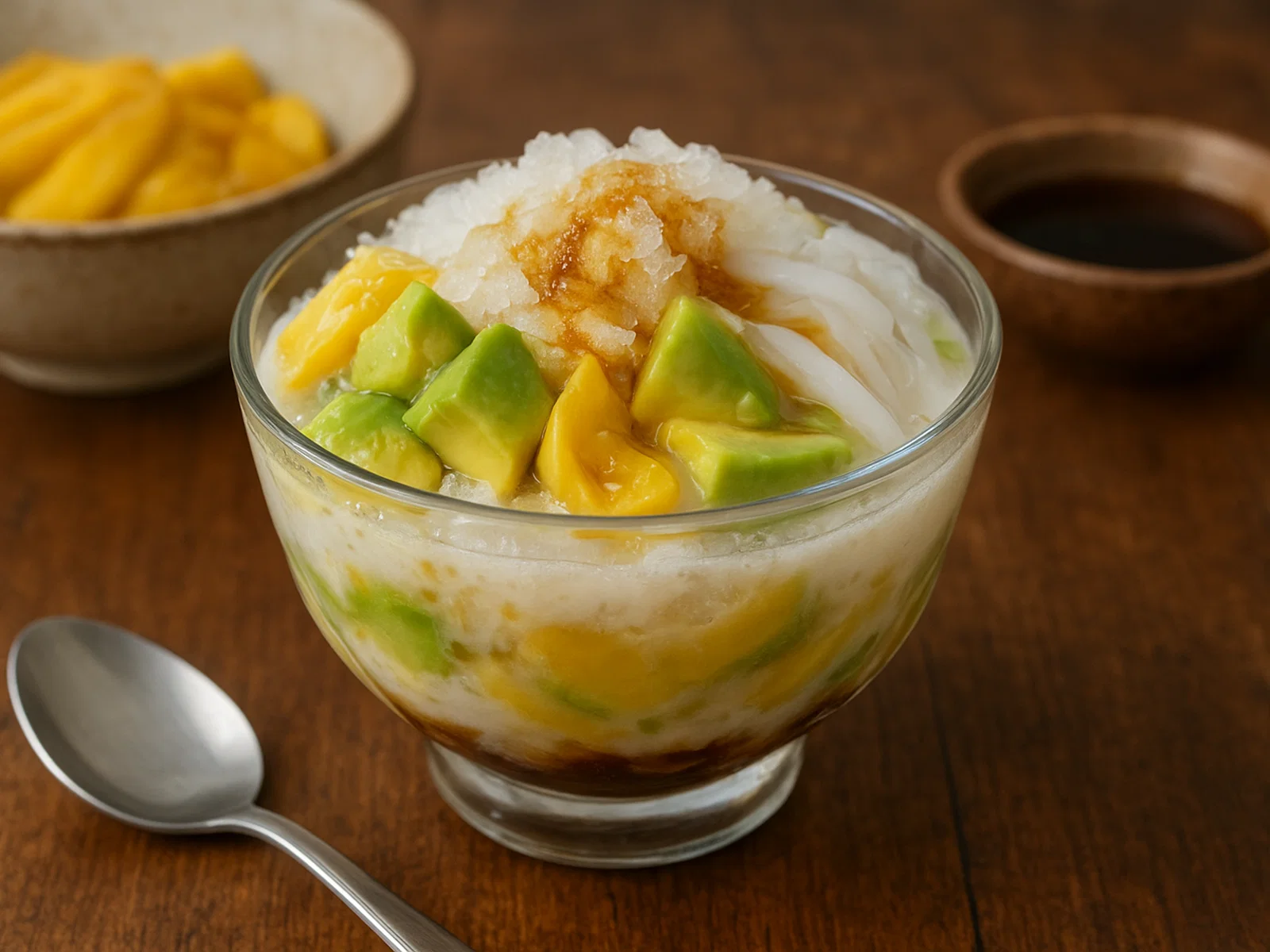 Es Teler – Indonesischer Kokos-Frucht-Eisbecher