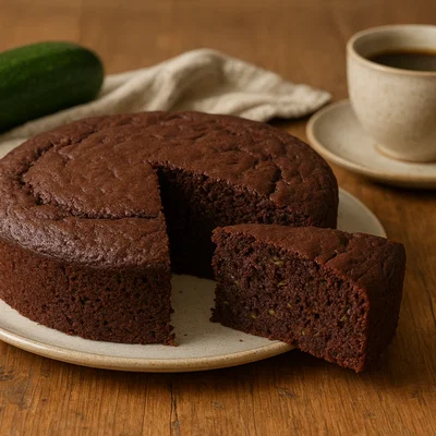 Saftiger Zucchini-Schokoladenkuchen