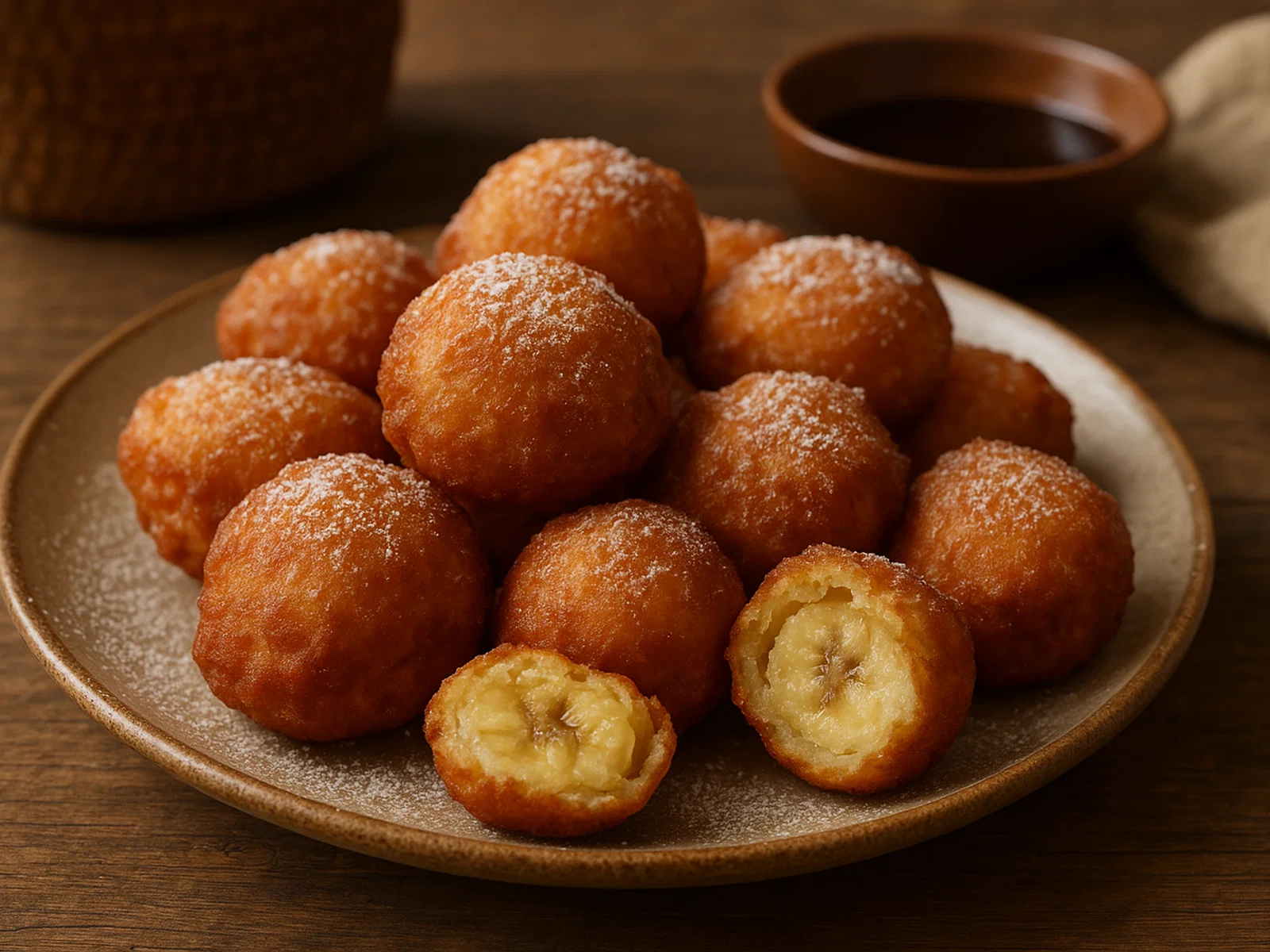 Beignets de Banane – Frittierte Bananenbällchen