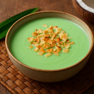 Budang – Cremiges Kokos-Pandan-Dessert
