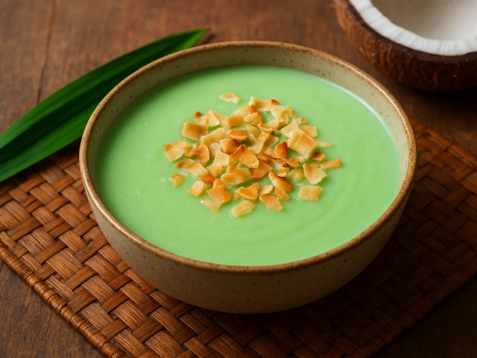 Budang – Cremiges Kokos-Pandan-Dessert