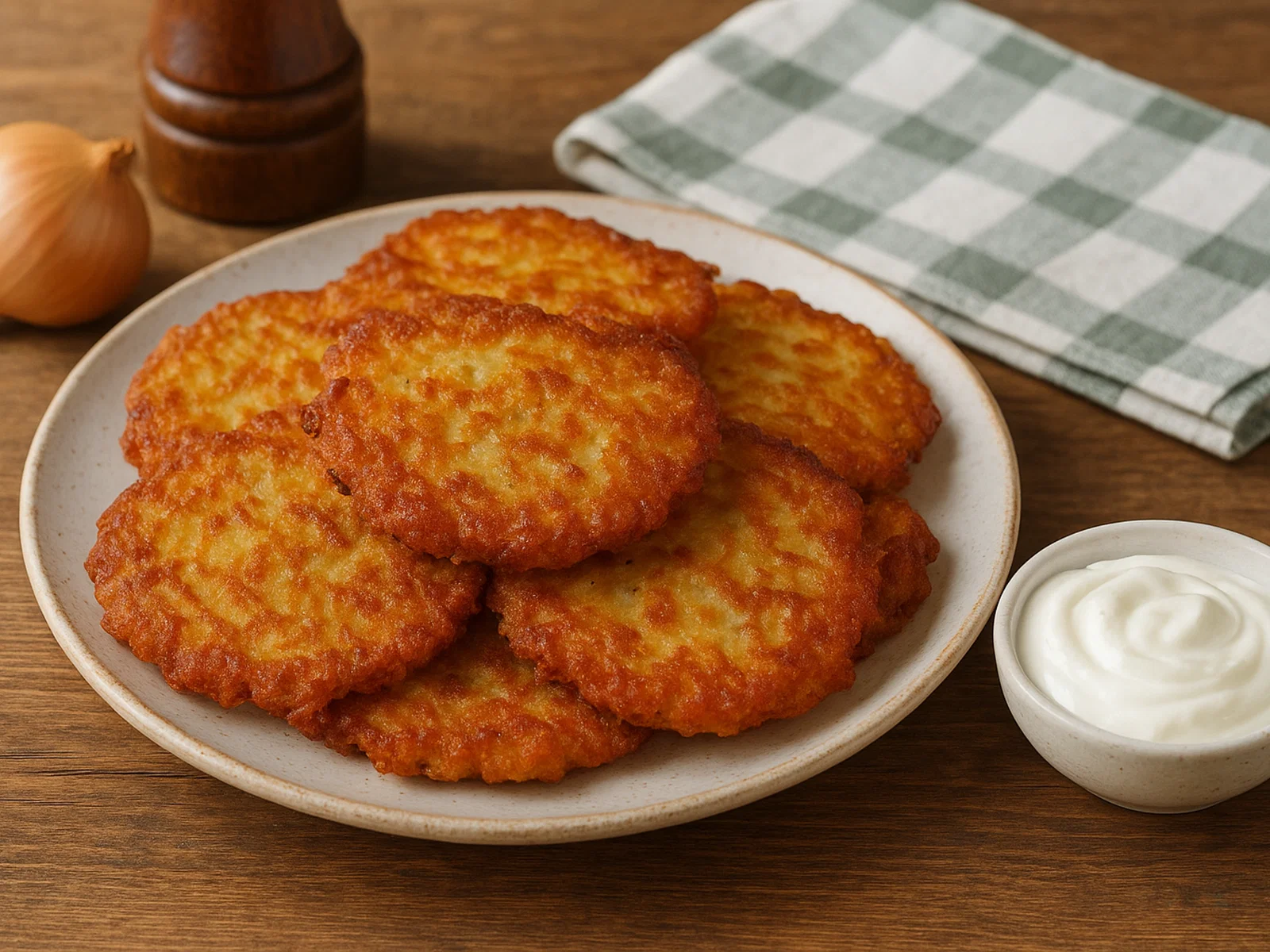 Zemiakové placky – Slowakische Kartoffelpuffer