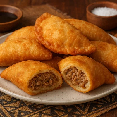 Keke Pua'a – Samoanische frittierte Teigtaschen mit Schweinefüllung