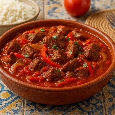 Morabeza – Kapverdischer Schmortopf in Tomatensauce