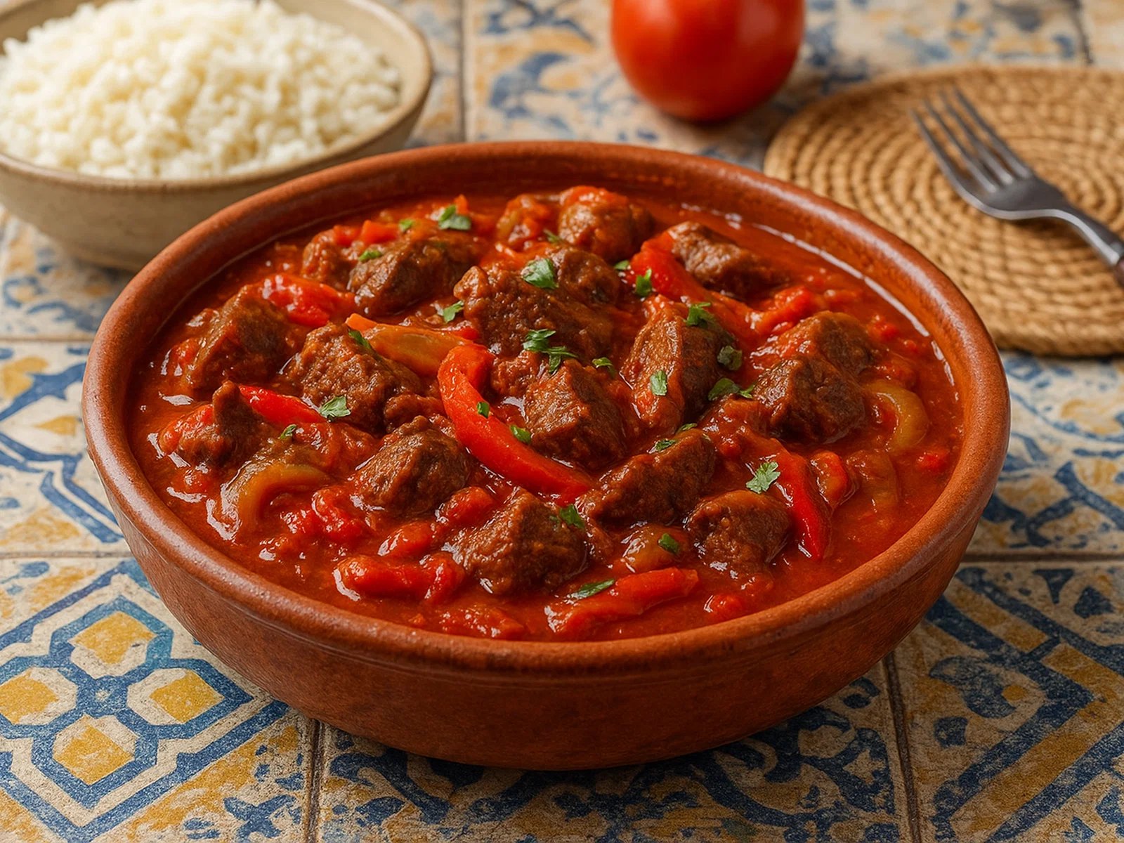 Morabeza – Kapverdischer Schmortopf in Tomatensauce