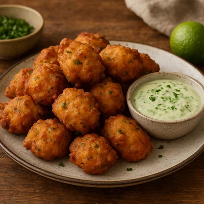 Accras de Morue (karibische Kabeljau-Krapfen)