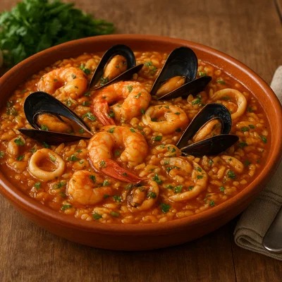 Arroz de Marisco – Portugiesischer Meeresfrüchte-Reis