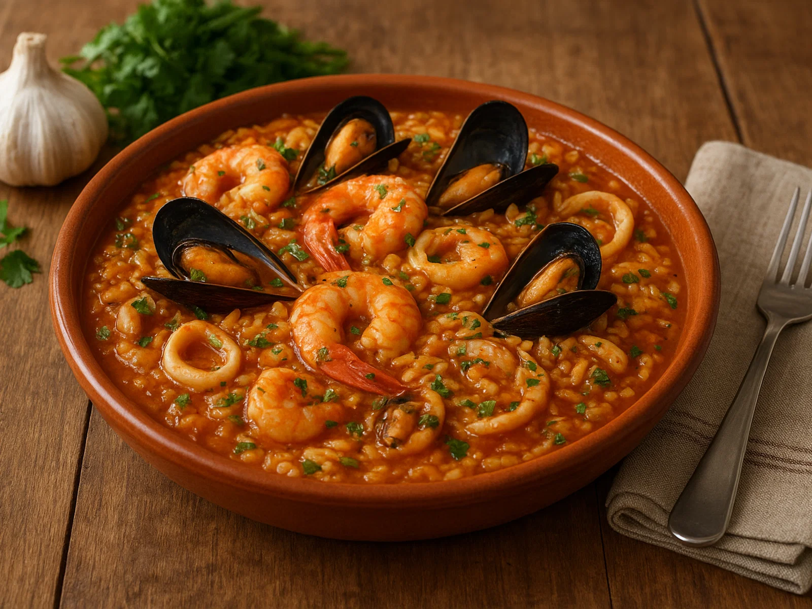 Arroz de Marisco – Portugiesischer Meeresfrüchte-Reis