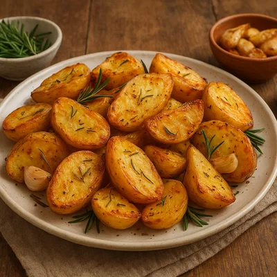 Ofenkartoffeln mit Rosmarin und Knoblauch