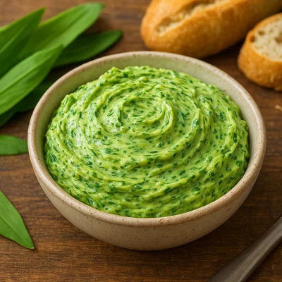 Aromatische Bärlauchbutter