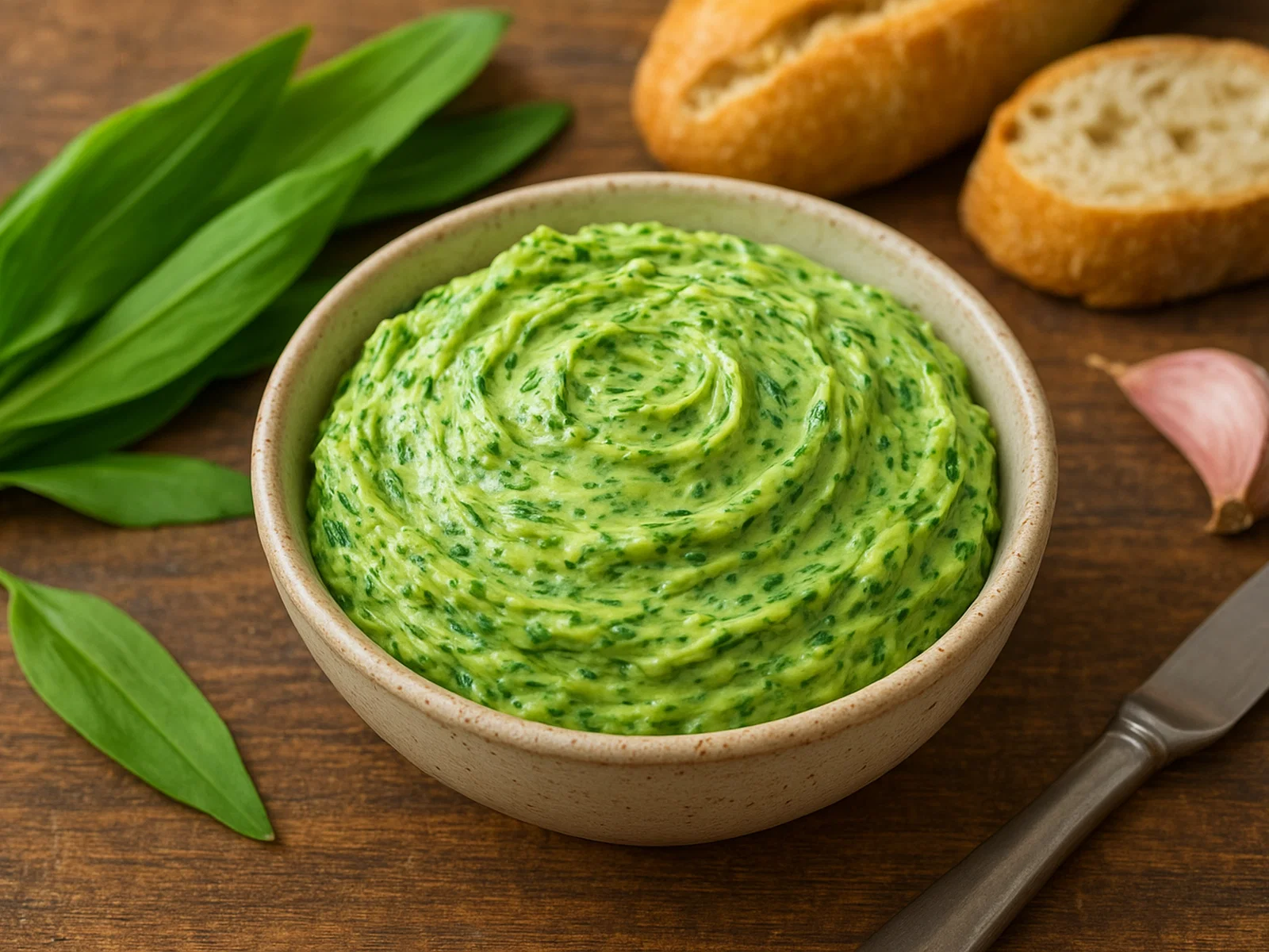 Aromatische Bärlauchbutter