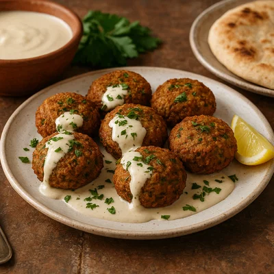 Taamiya – ägyptische Falafel aus Kichererbsen