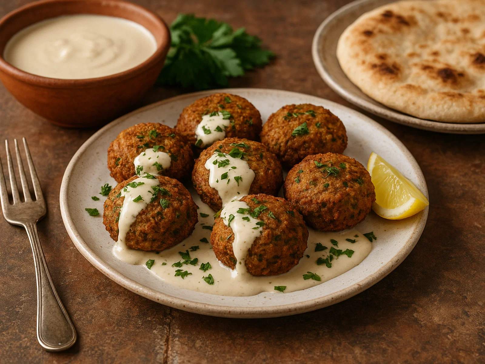 Taamiya – ägyptische Falafel aus Kichererbsen
