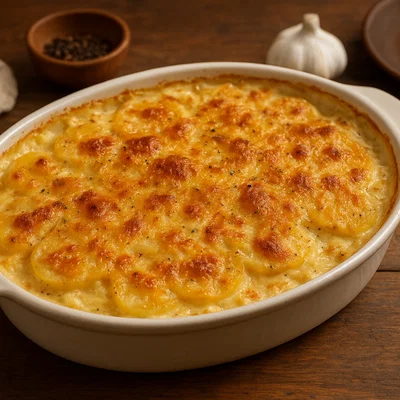 Kartoffelgratin mit Gruyère