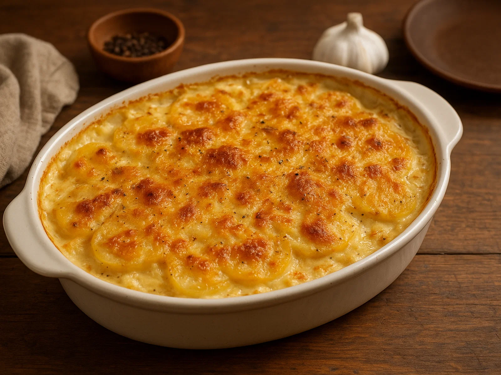 Kartoffelgratin mit Gruyère