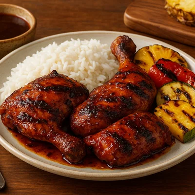 Huli Huli Hähnchen vom Grill