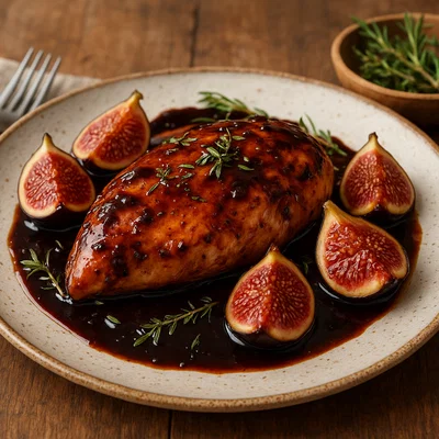 Feigen-Hähnchen mit Balsamico-Reduktion