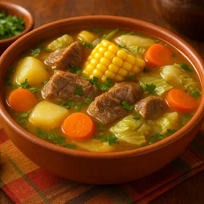 Sopa de Res – Lateinamerikanische Rindfleisch-Gemüsesuppe