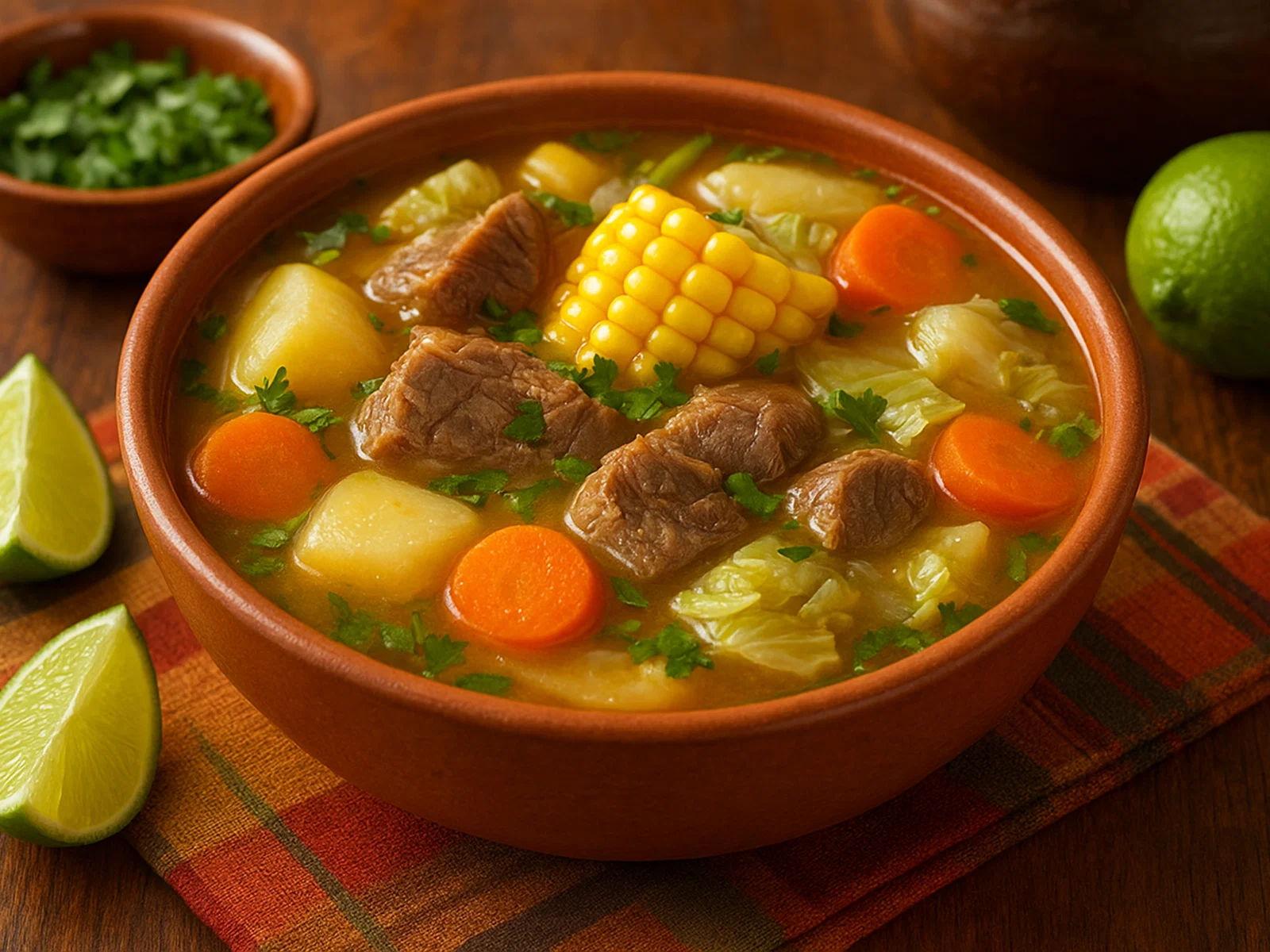 Sopa de Res – Lateinamerikanische Rindfleisch-Gemüsesuppe
