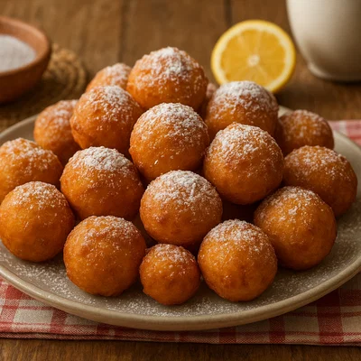 Kroatische Fritule – kleine Festtagskrapfen