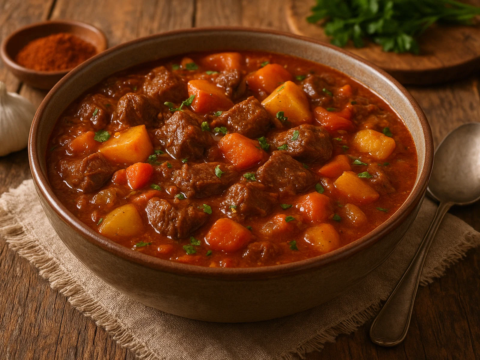 Chotlho – würziger Eintopf mit zartem Rindfleisch