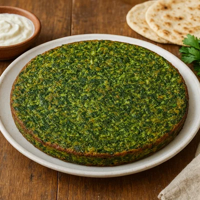 Kuku Sabzi – Persischer Kräuteromelett-Kuchen