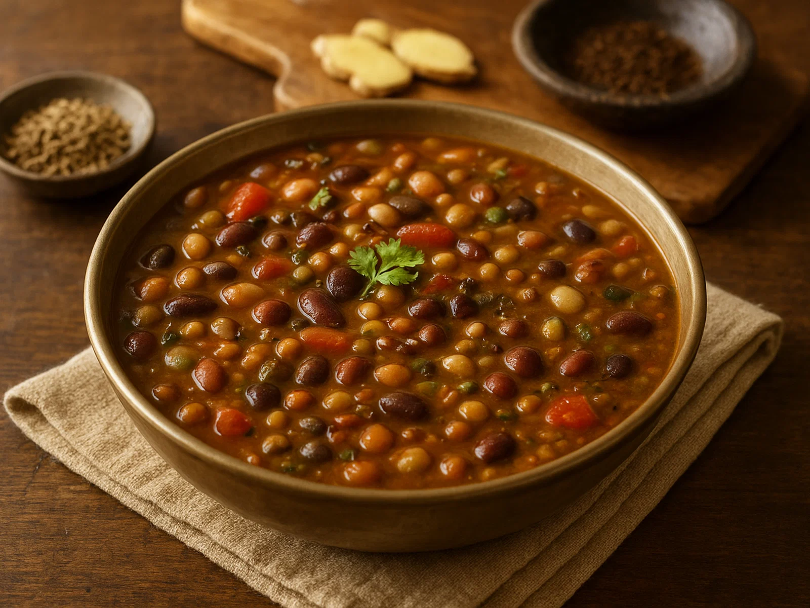 Kwati – Nepalesische Neun-Bohnen-Suppe