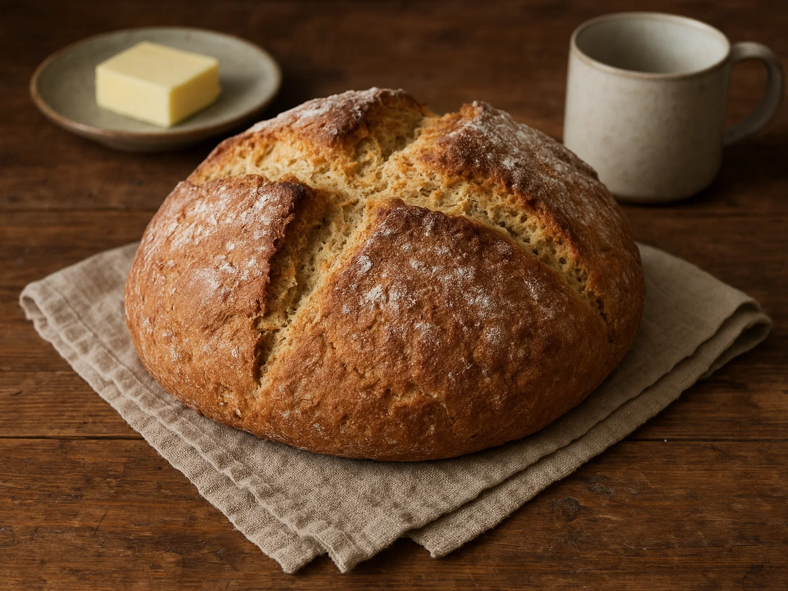 Irisches Soda Bread mit Buttermilch