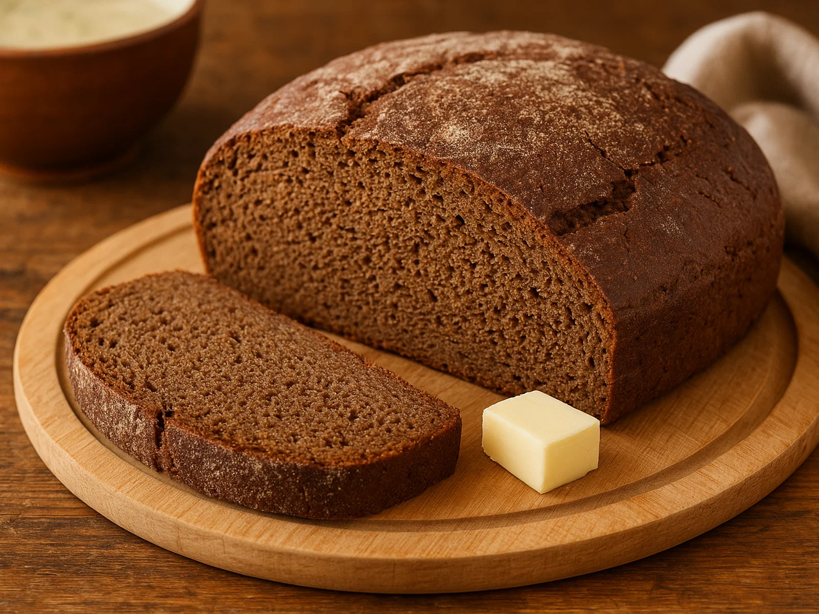 Lettisches Roggenbrot (Rupjmaize)