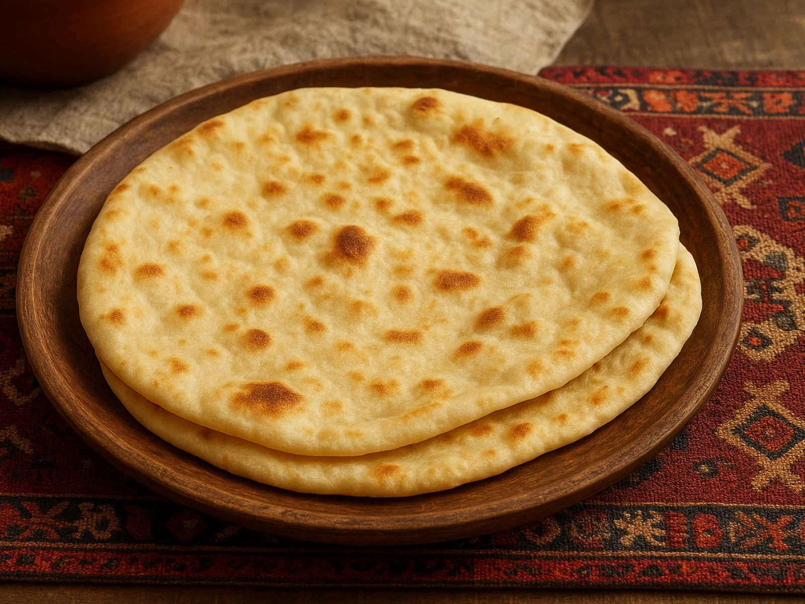 Traditionelles armenisches Lavash-Fladenbrot