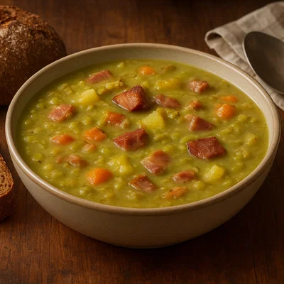 Erwtensoep (Snert) – Niederländische Wintererbsensuppe