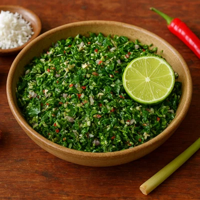Gotu Kola Sambol – Sri-lankischer Kräutersalat