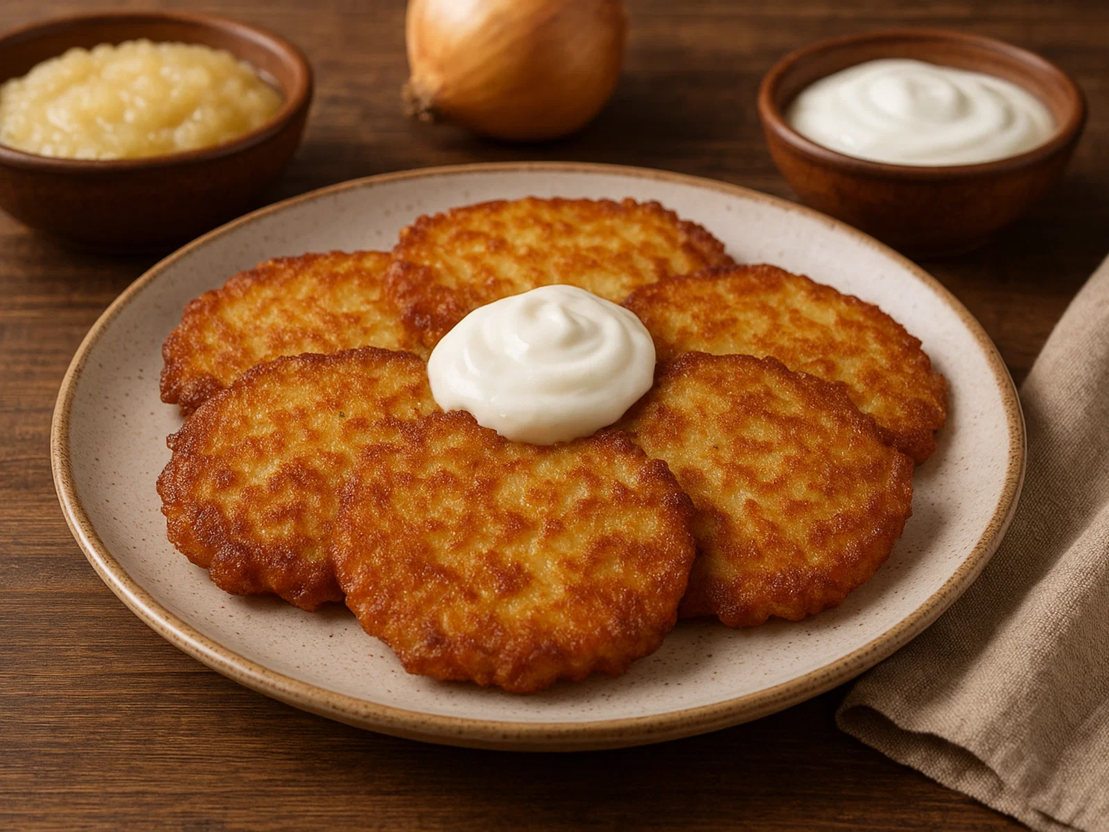 Bulviniai blynai – litauische Kartoffelpuffer