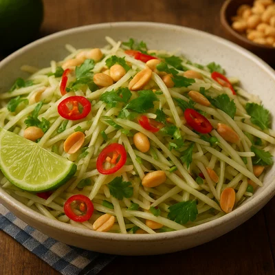 Salade de Papaye Verte (Grüner-Papaya-Salat)