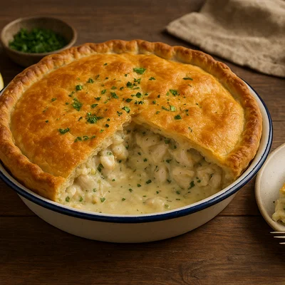 Fischpastete nach Art der Falklandinseln