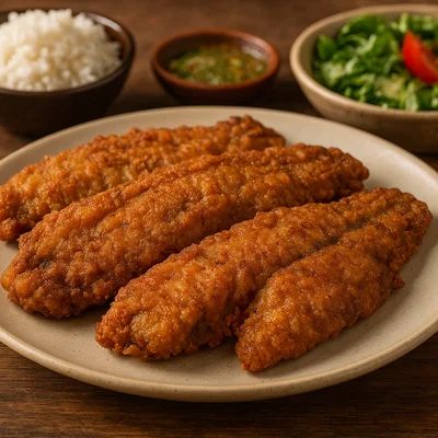 Frittierter Banga Mary (würzig-knuspriger Meeresfisch)