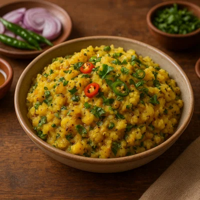 Würziges Bengali-Aloo-Bhorta (Kartoffel-Bhorta)