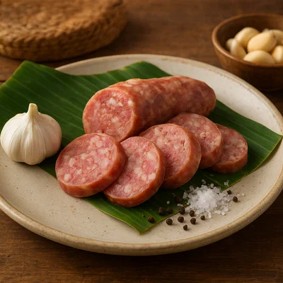 Som Moo – Thailändische fermentierte Schweinewurst