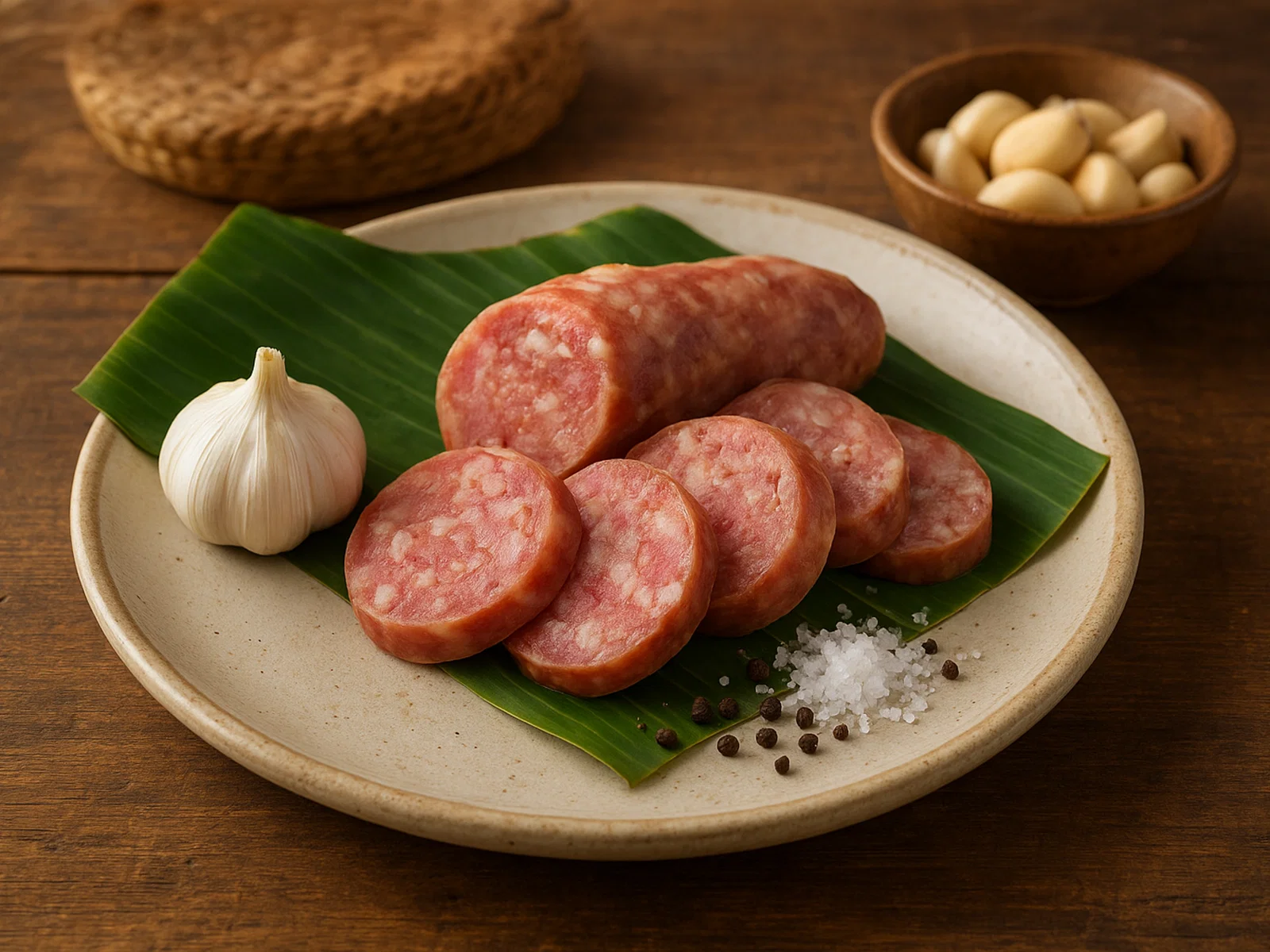 Som Moo – Thailändische fermentierte Schweinewurst