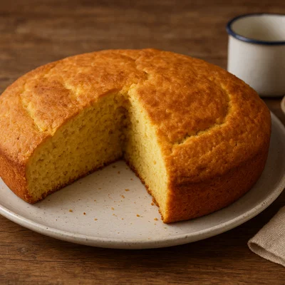 Bermuda Johnny Cake (karibisches Maisbrot)