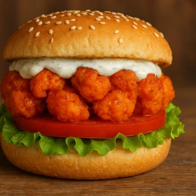 Buffalo-Blumenkohl-Burger