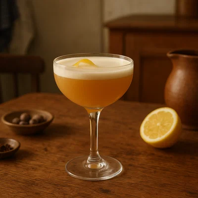 Jersey Milk Punch (klarifizierter Milchpunsch)