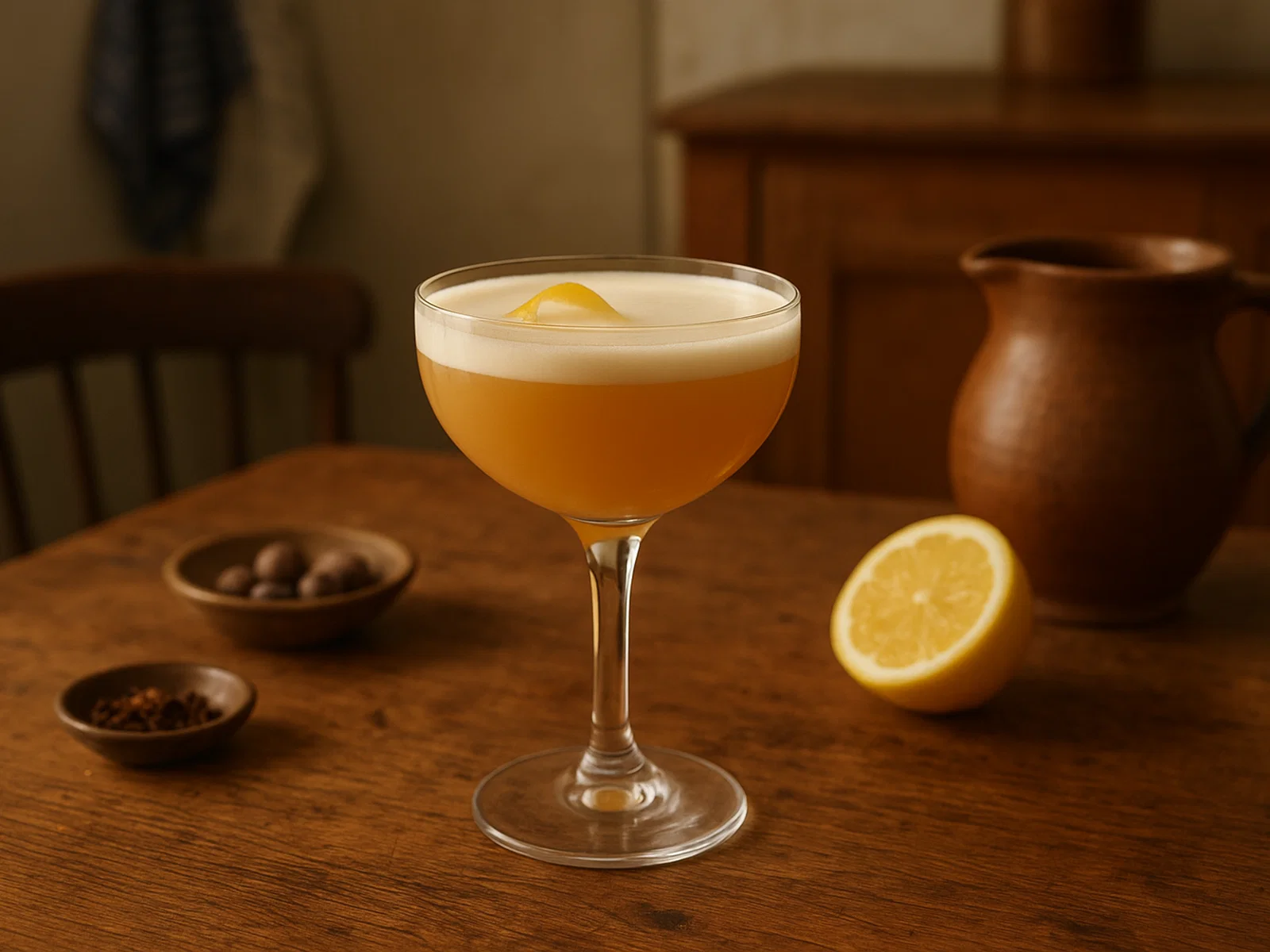 Jersey Milk Punch (klarifizierter Milchpunsch)