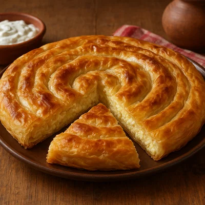 Baniza – Bulgarische Käse-Filo-Pastete