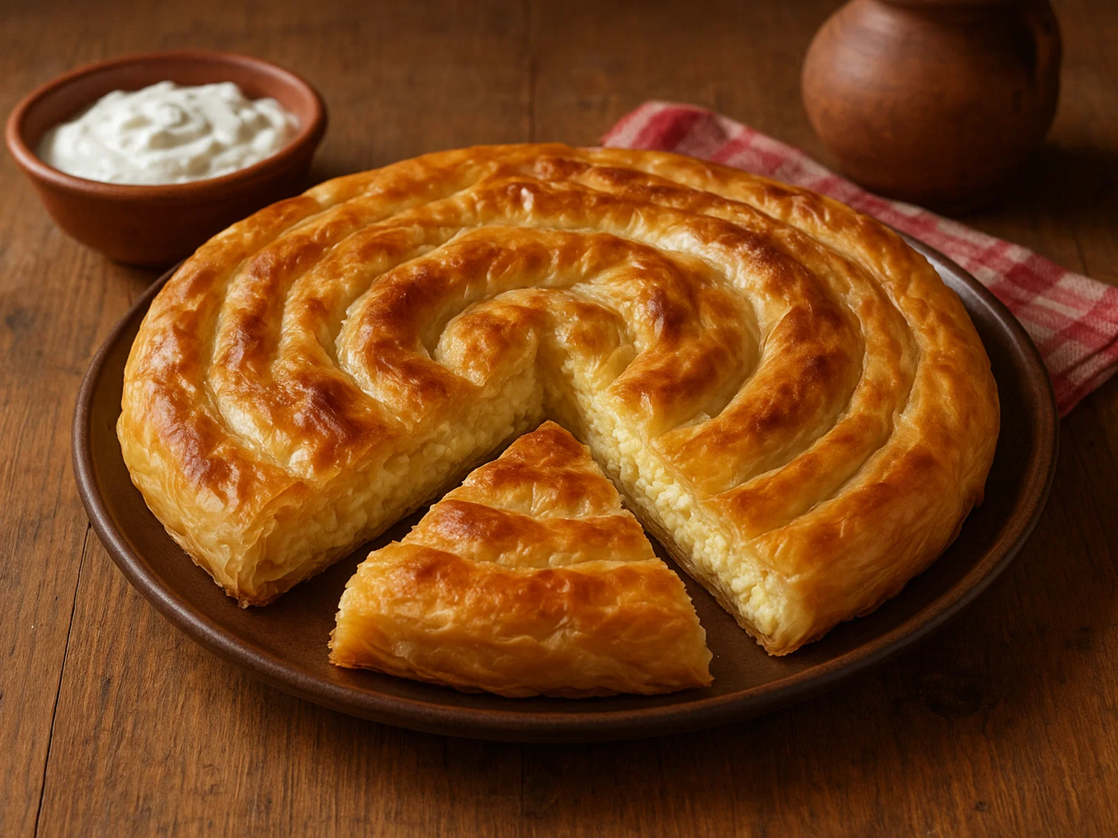 Baniza – Bulgarische Käse-Filo-Pastete