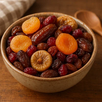 Bunte Trockenfrucht-Mischung