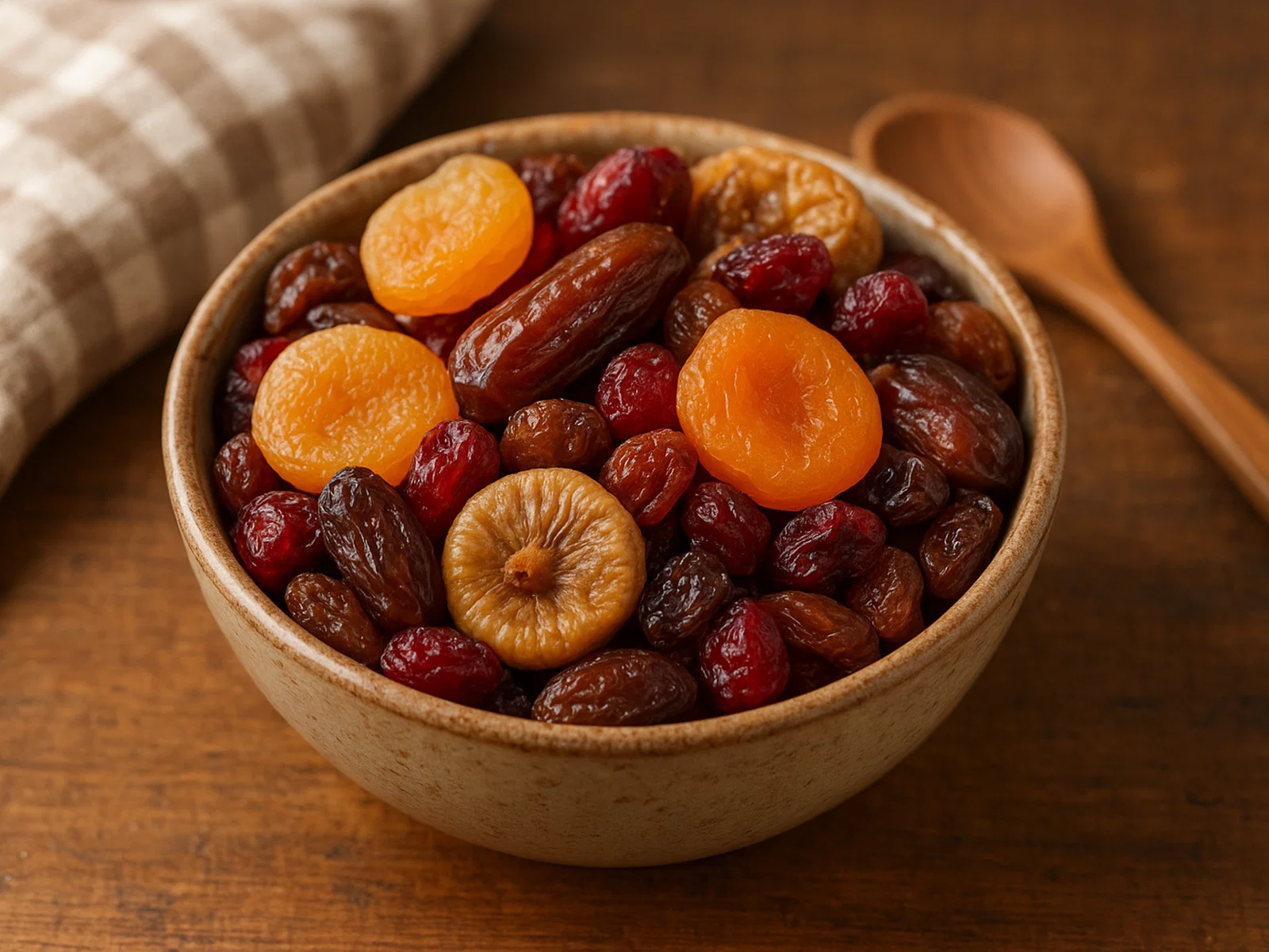 Bunte Trockenfrucht-Mischung
