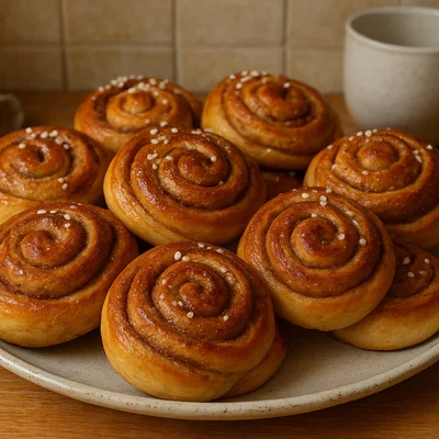 Schwedische Zimt- und Kardamombullar