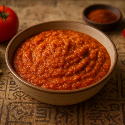 Djenkoumé – Würziger westafrikanischer Tomaten-Griess